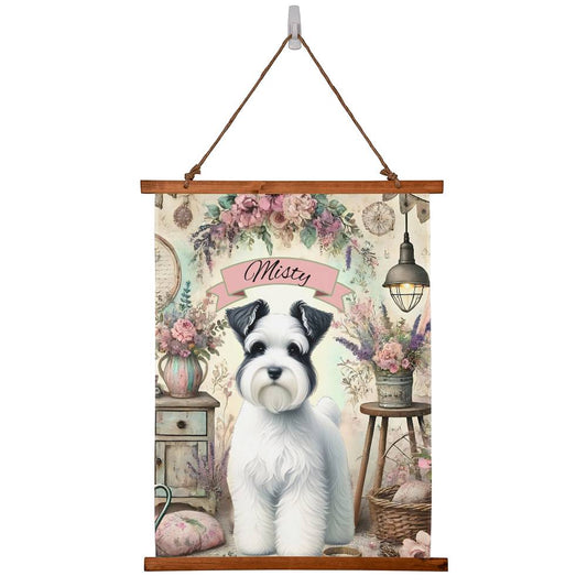 Custom Cottage core Dog Wall Tapestry